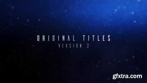 Videohive Original Titles V2 22058514