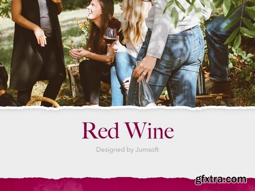 Red Wine PowerPoint Template