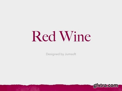 Red Wine PowerPoint Template