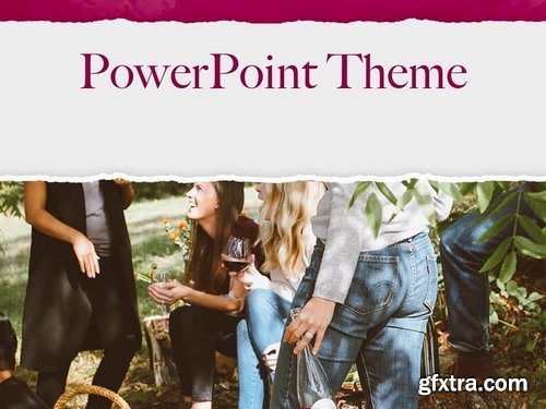 Red Wine PowerPoint Template