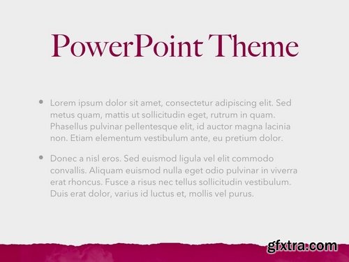 Red Wine PowerPoint Template