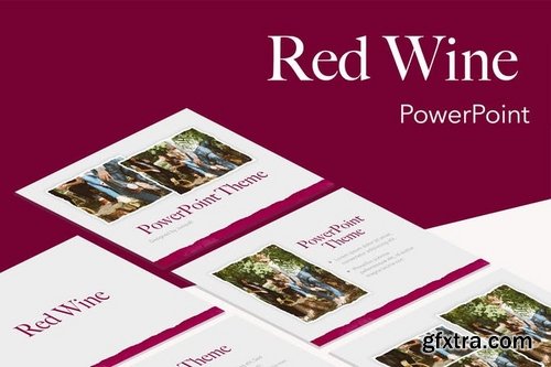 Red Wine PowerPoint Template