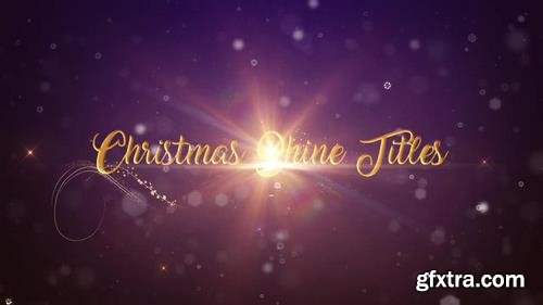 MA - Christmas Shine Titles Premiere Pro Templates 150965