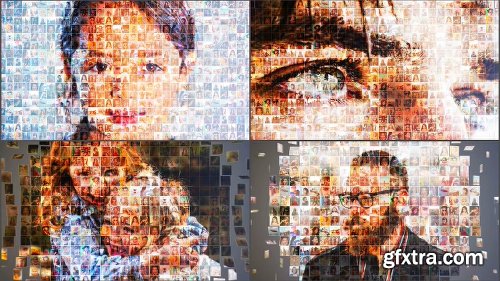 Videohive Mosaic Photo Animation Pro II 22566185