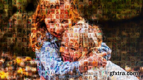 Videohive Mosaic Photo Animation Pro II 22566185