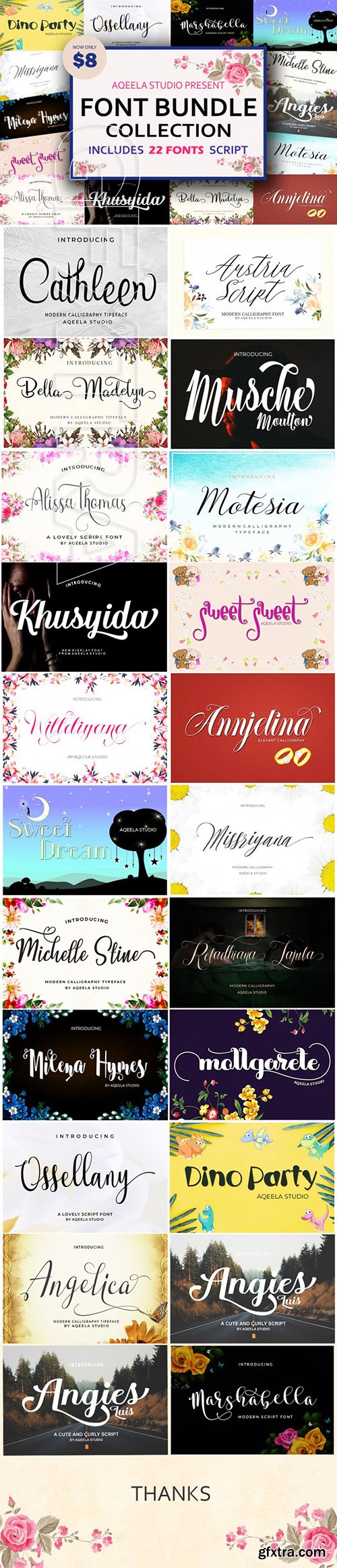 FONT BUNDLE COLLECTION