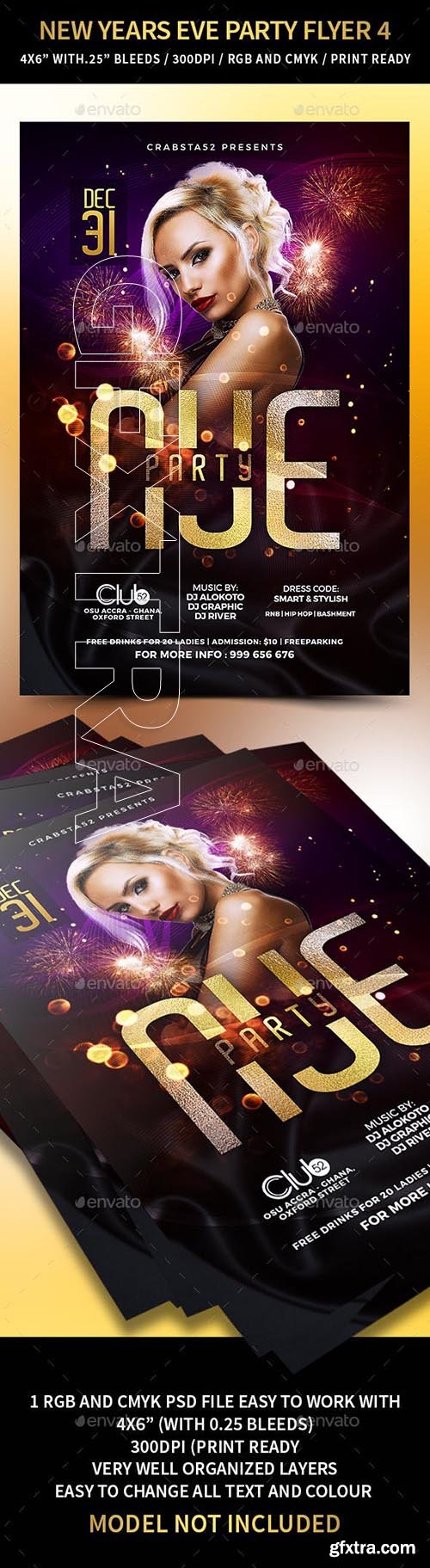 GraphicRiver - New Years Eve Party Flyer 4 22995478