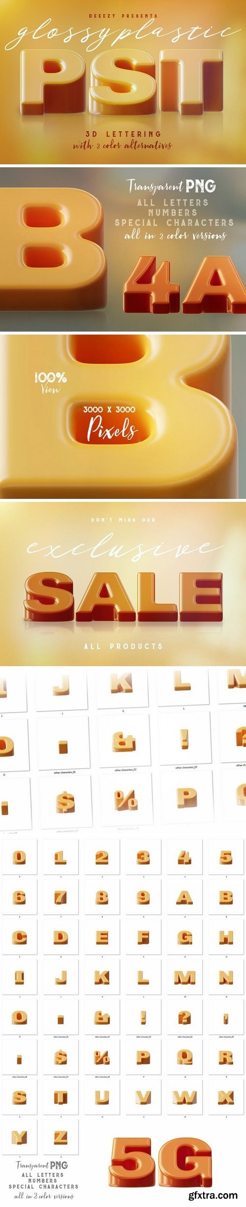 CM - Glossy Plastic &ndash; 3D Lettering 3189187