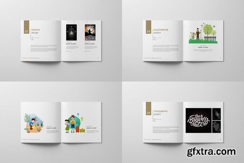 Graphic Design Portfolio Template