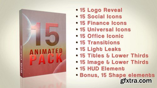 MA - 15 Animated Pack After Effects Templates 151137