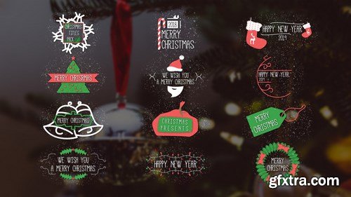 MA - Christmas Titles Pack Premiere Pro Templates 153015
