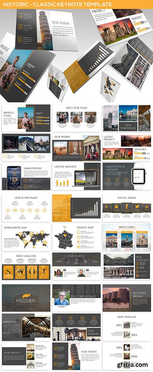Historic - Keynote Presentation Template