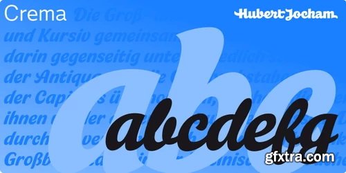 Crema - Juicy & Food Soft Font by Hubert Jocham 3xTTF $117 Crema - Juicy & Food Soft Font by Hubert Jocham 3xTTF $117