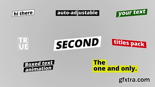 Boxed Titles Kit 145902