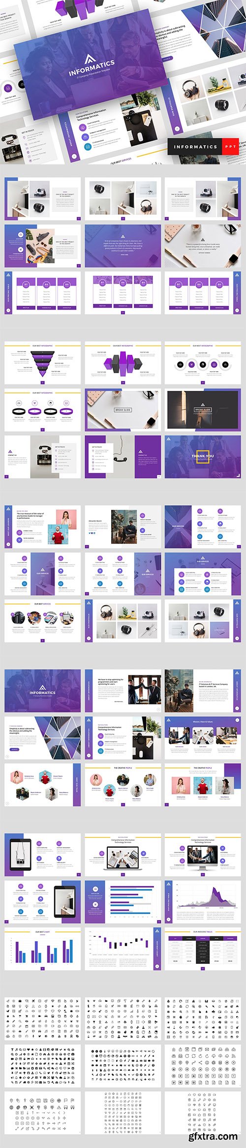 Informatics It Company - Powepoint, Keynote and Google Sliders Informatics It Company - Powepoint, Keynote and Google Sliders