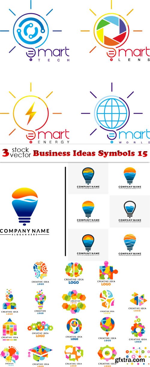 Vectors - Business Ideas Symbols 15