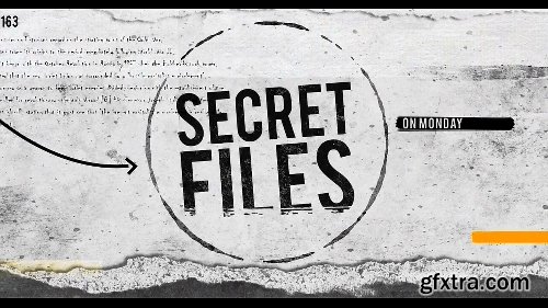 Videohive Secret Files 18436595