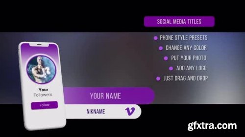 Social Media Lower Thirds - After Effects 136590