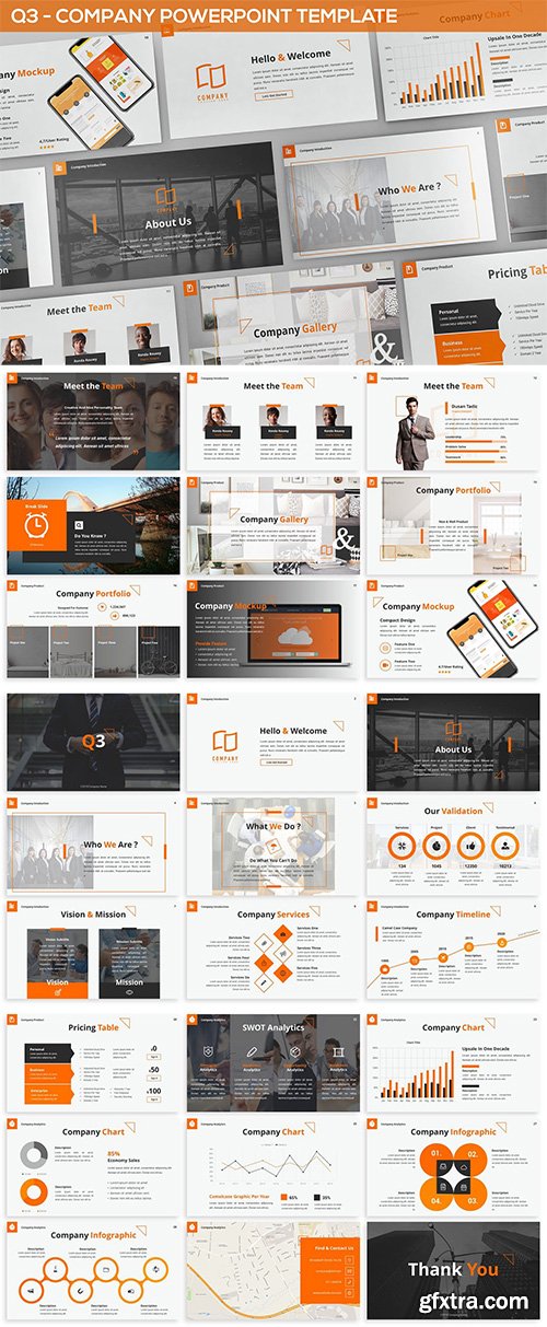 Q3 - Company Powerpoint Template Q3 - Company Powerpoint Template