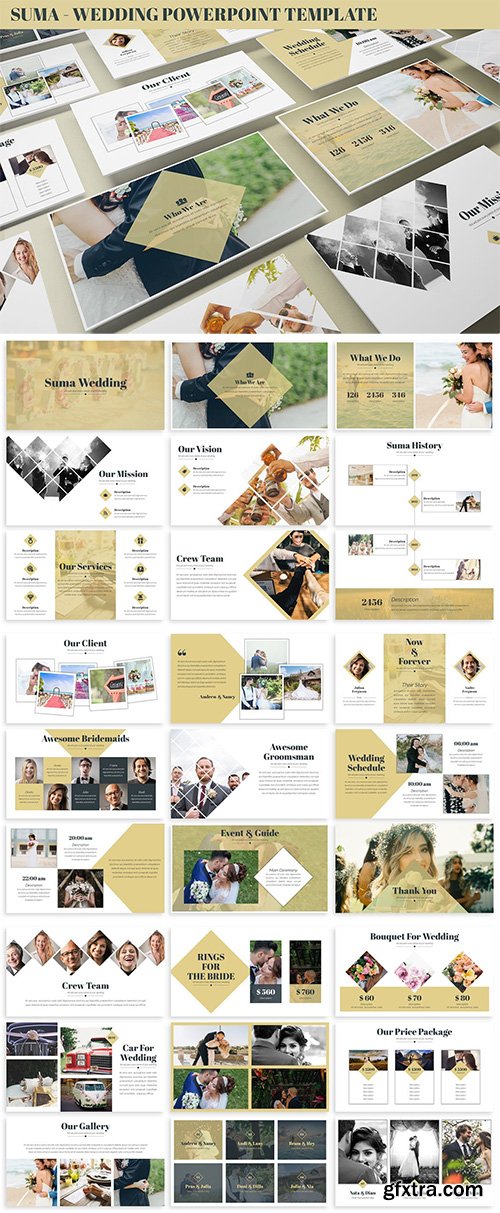 Suma - Wedding Powerpoint Template Suma - Wedding Powerpoint Template