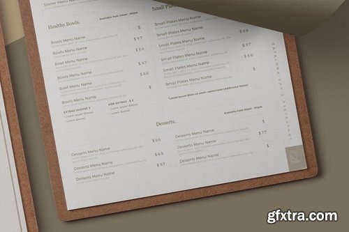 Restaurant Menu