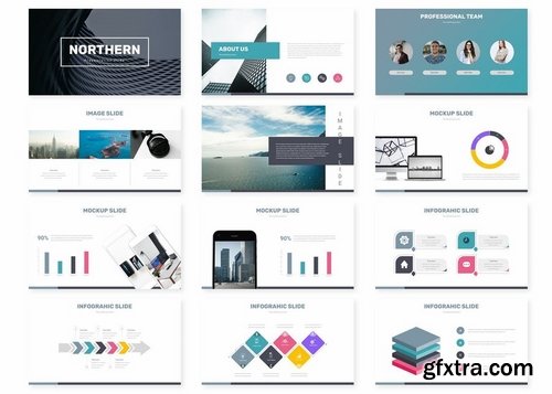 Northern - Powerpoint Keynote and Google Slides Templates