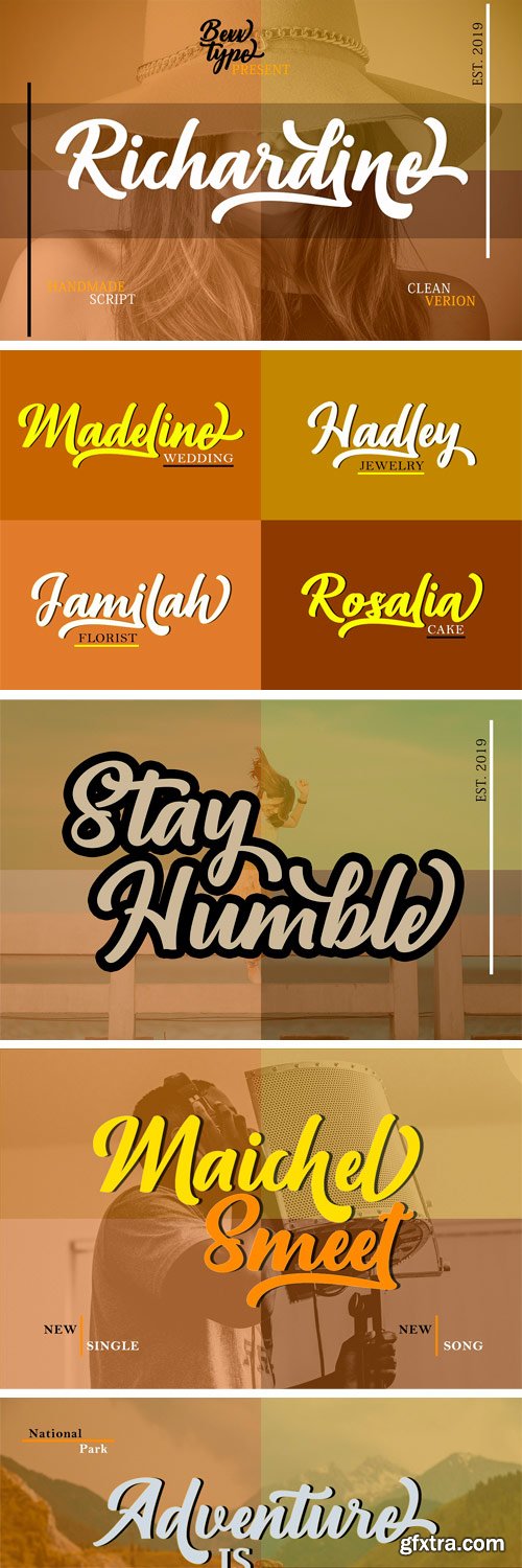 CM - Richardine Script 3330748