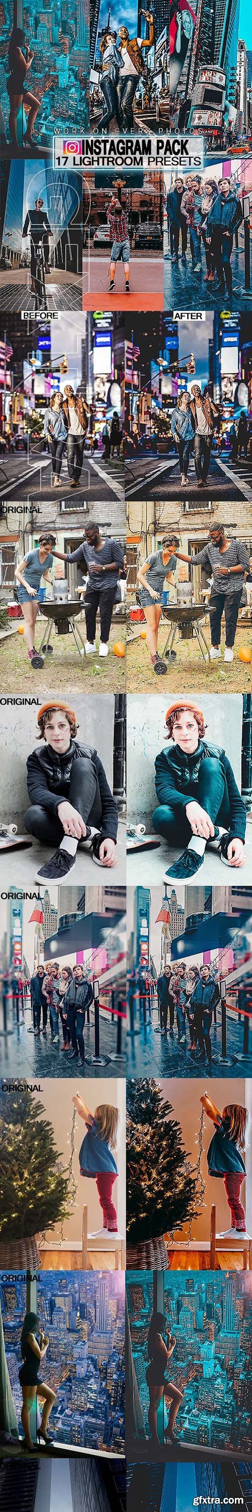 GraphicRiver - 17 Instagram Pack LIghtroom Presets V2 23078945