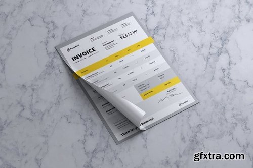 FOXIEKNOT Corporate Invoice
