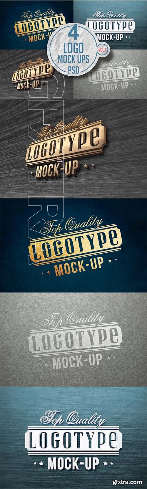 CreativeMarket - Logo Mock-up Pack Vol 1 3331145