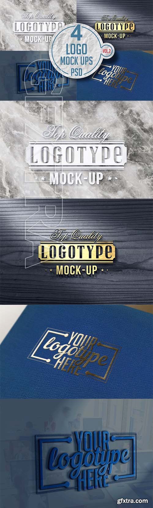 CreativeMarket - Logo Mock-up Pack Vol 2 3331207
