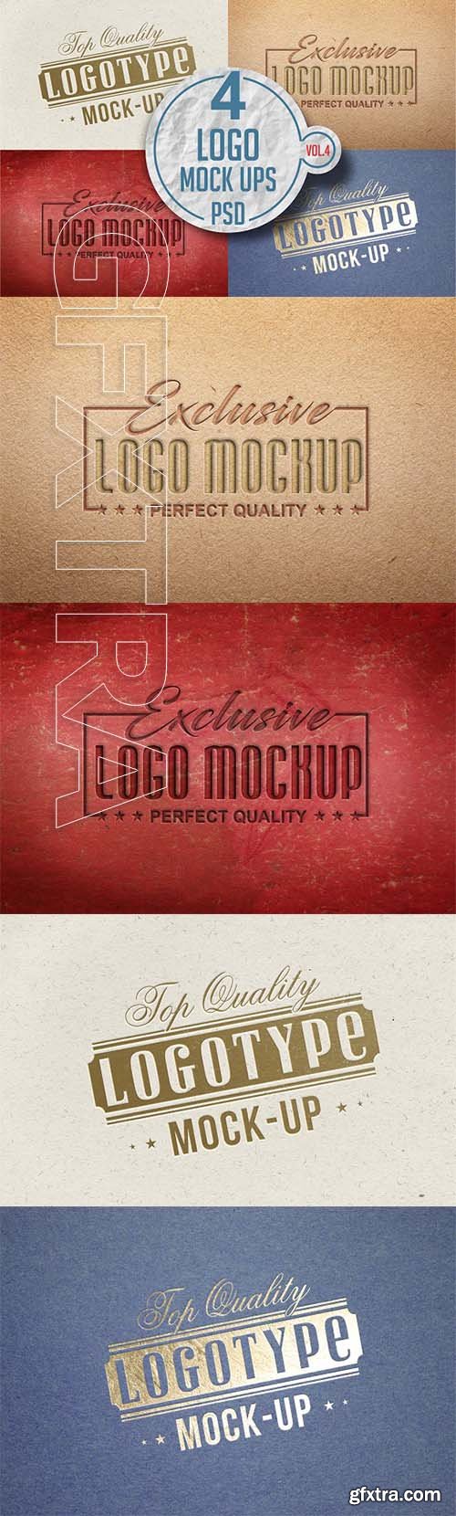 CreativeMarket - Logo Mock-up Pack Vol 4 3331265
