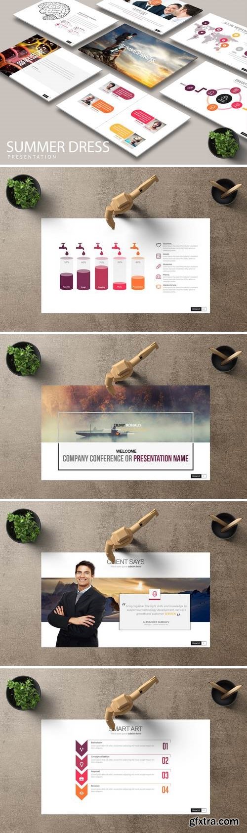 SUMMER DRESS Powerpoint