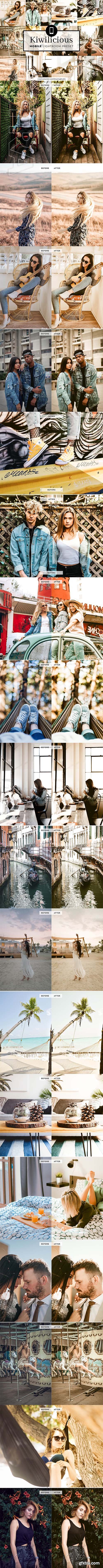 CreativeMarket - Mobile Lightroom Preset Kiwilicious 3320066