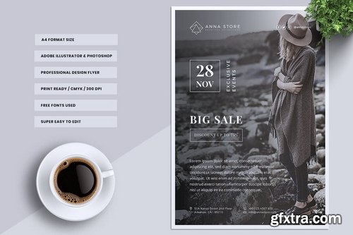 ANNA Fashion Sale Flyer