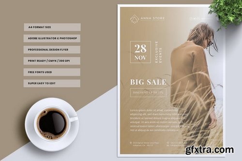 ANNA Fashion Sale Flyer