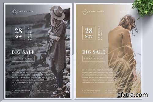 ANNA Fashion Sale Flyer