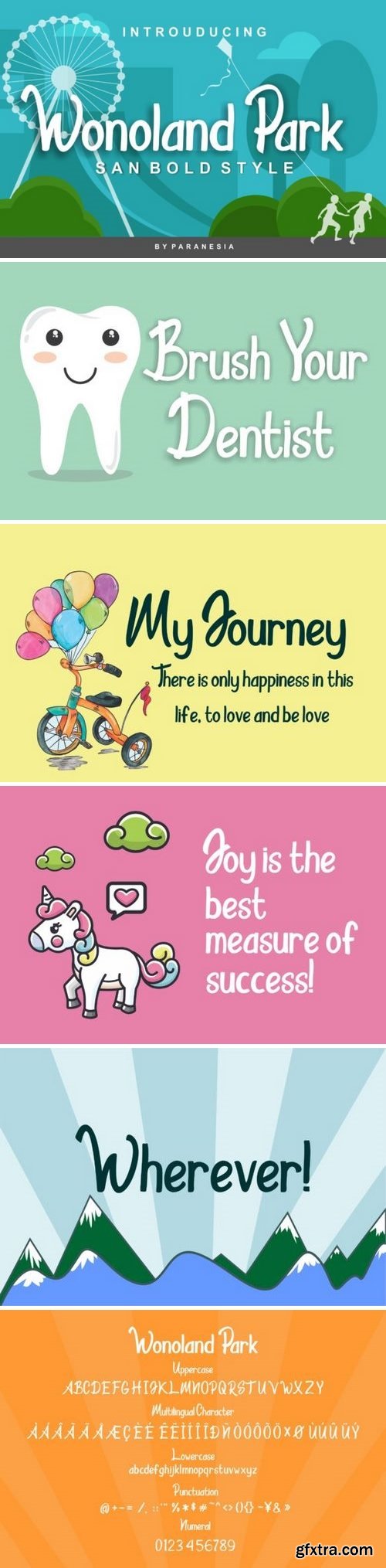 Fontbundles - Wonoland Park 189057