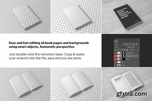 Soft Cover Book Mockup