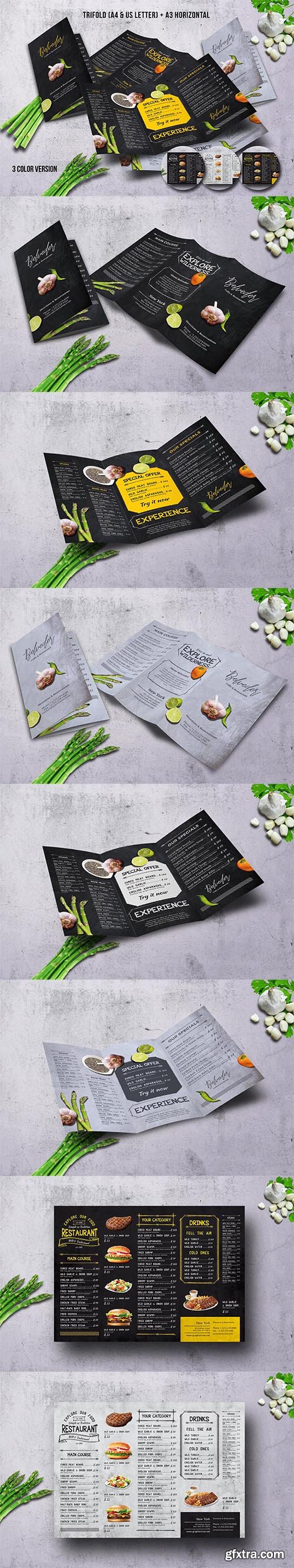 Vintage Style Menu Bundle Vintage Style Menu Bundle