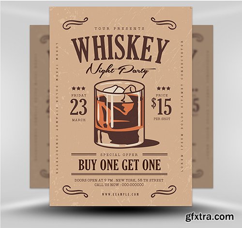 Whiskey Night Flyer