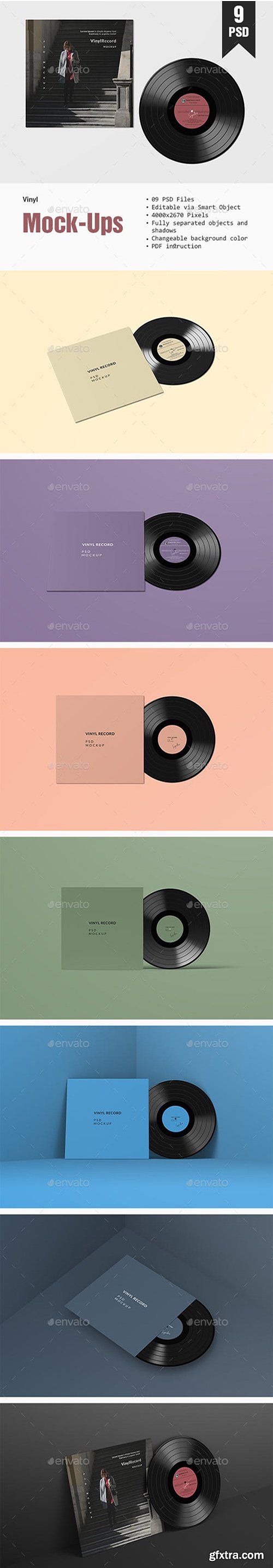 Vinyl PSD Mockup 23071173