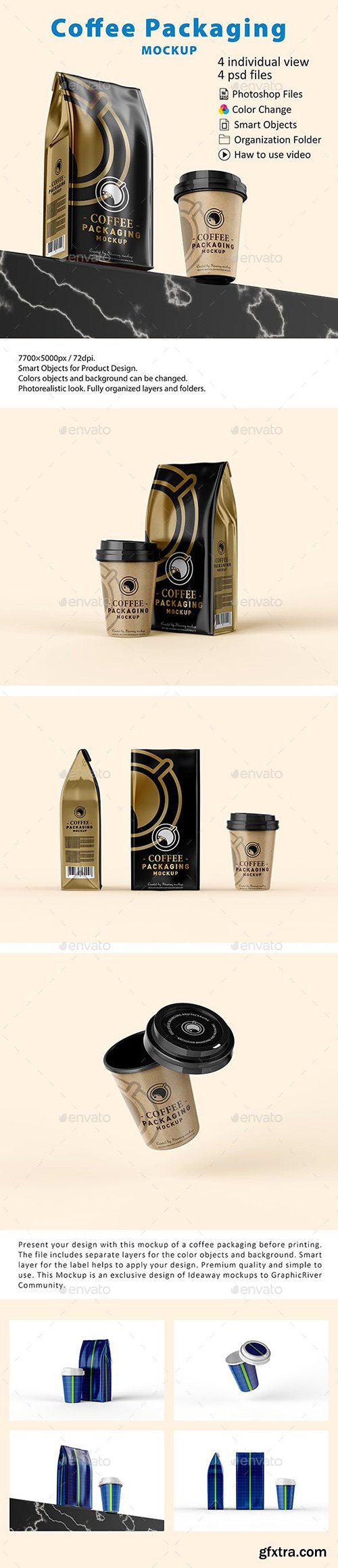 Coffee Packaging Mockup 23070736 Coffee Packaging Mockup 23070736