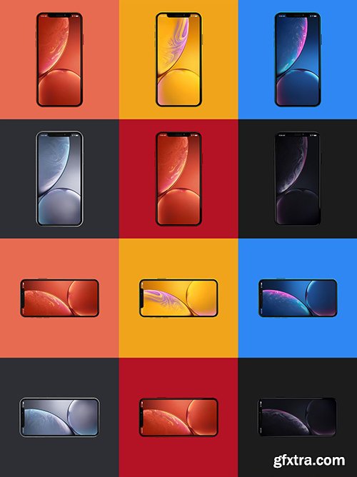 iPhone XR Design Mockup 03 iPhone XR Design Mockup 03
