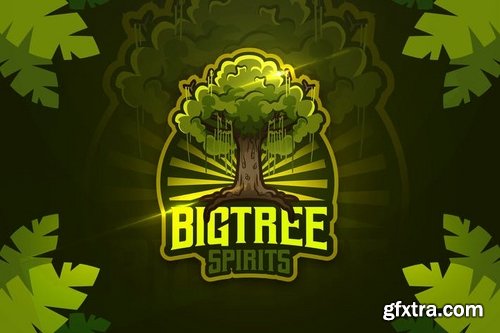 Bigtree Spirits - Mascot & Esport Logo