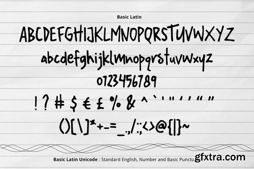 CM - Tiny Rabbit Handwriting Font 3352272