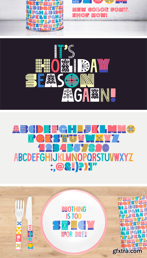 Wild Bloom Font Family