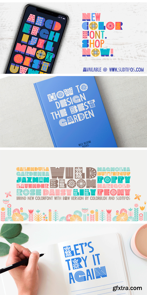 Wild Bloom Font Family