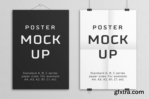 Poster Mock Up – A?B?C Paper Sizes