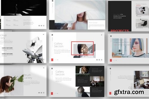 Passion Minimal - Powerpoint Keynote and Google Slides Templates